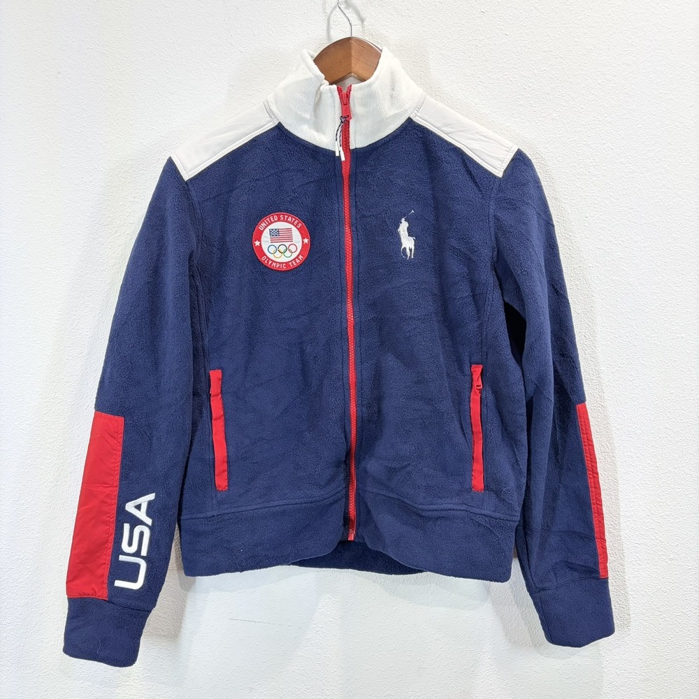 United States Olympic Team Jacket Womens XS 2022 USA Olympics Ralph Lauren